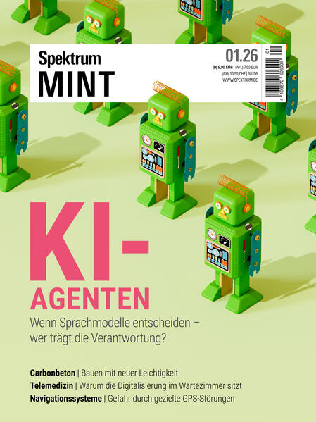 Spektrum MINT 1/26 - KI-Agenten" von Spektrum der Wissenschaft: online  kaufen