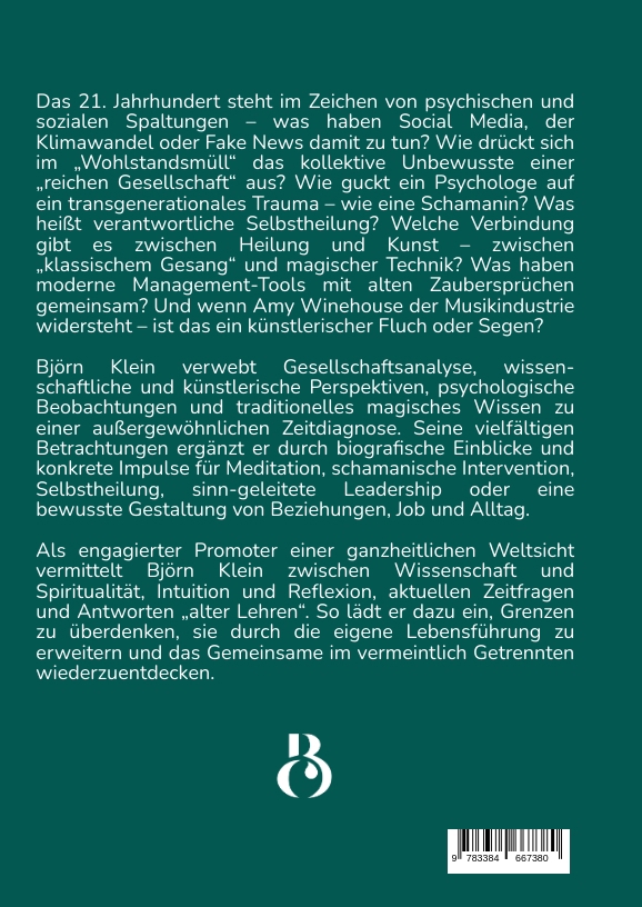 Weitere Ansicht: Das Ganze, provisorisch. Texte zu Gesellschaft, Wissenschaft, Psychologie, Kultur, Kunst und Magie | Björn Klein