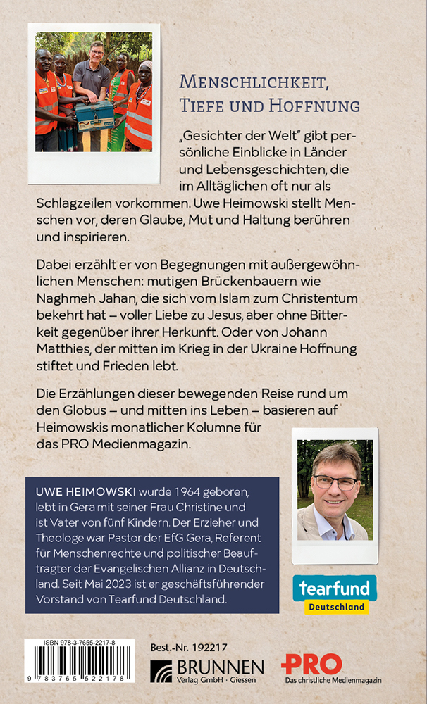 Weitere Ansicht: Gesichter der Welt | Uwe Heimowski