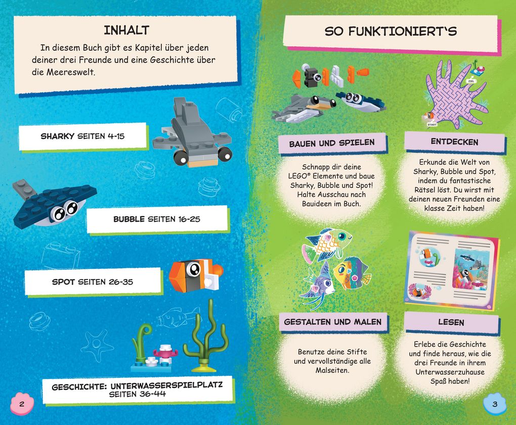 Weitere Ansicht: LEGO® Books - Bauen & Spielen - Meer