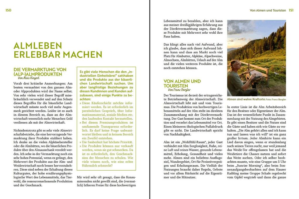 Weitere Ansicht: Über die Alm