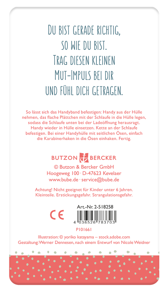 Weitere Ansicht: Handykette 36,5 cm