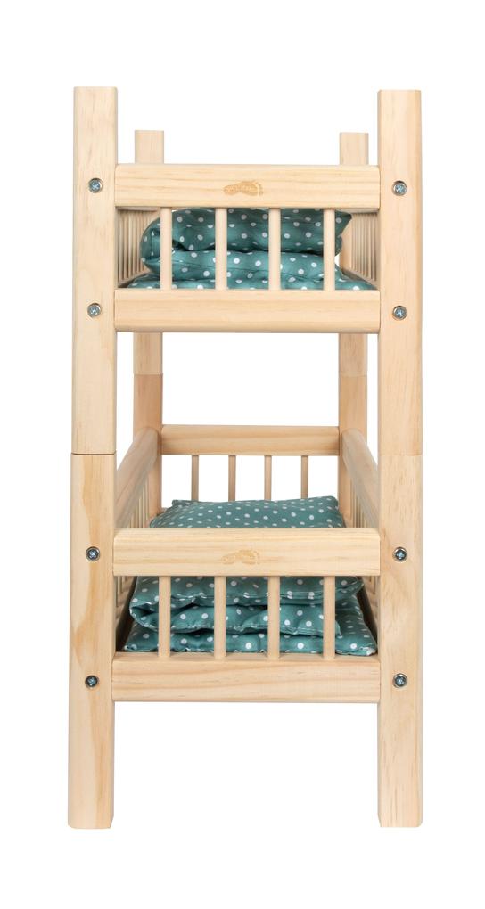 Weitere Ansicht: Puppenhochbett natur