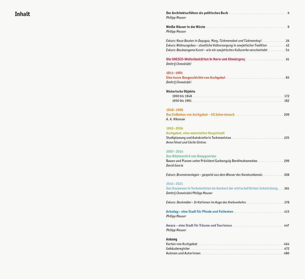 Weitere Ansicht: Turkmenistan. Architekturführer