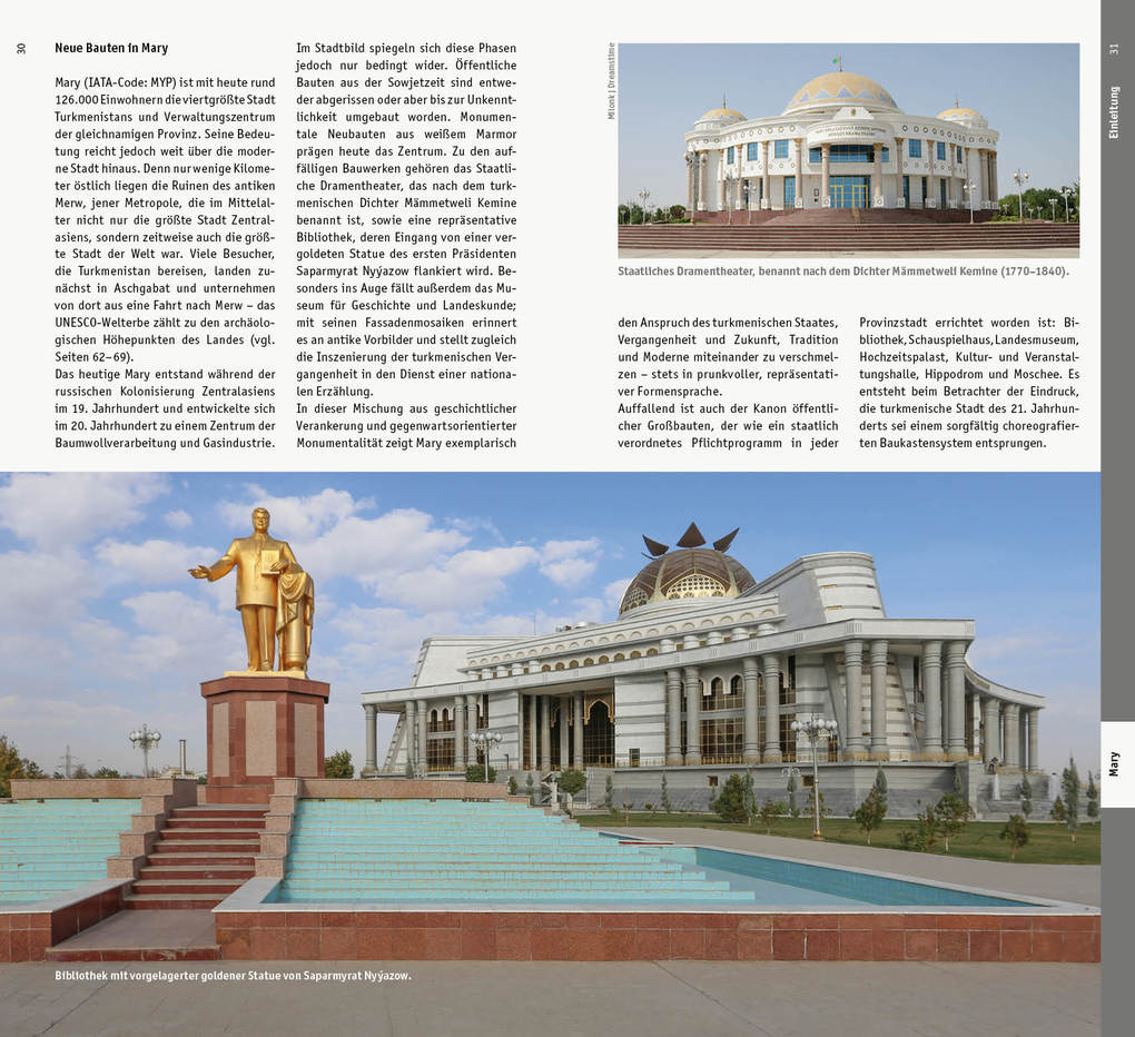 Weitere Ansicht: Turkmenistan. Architekturführer