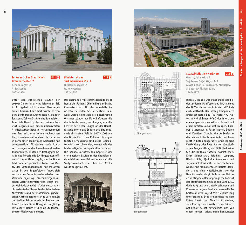 Weitere Ansicht: Turkmenistan. Architekturführer