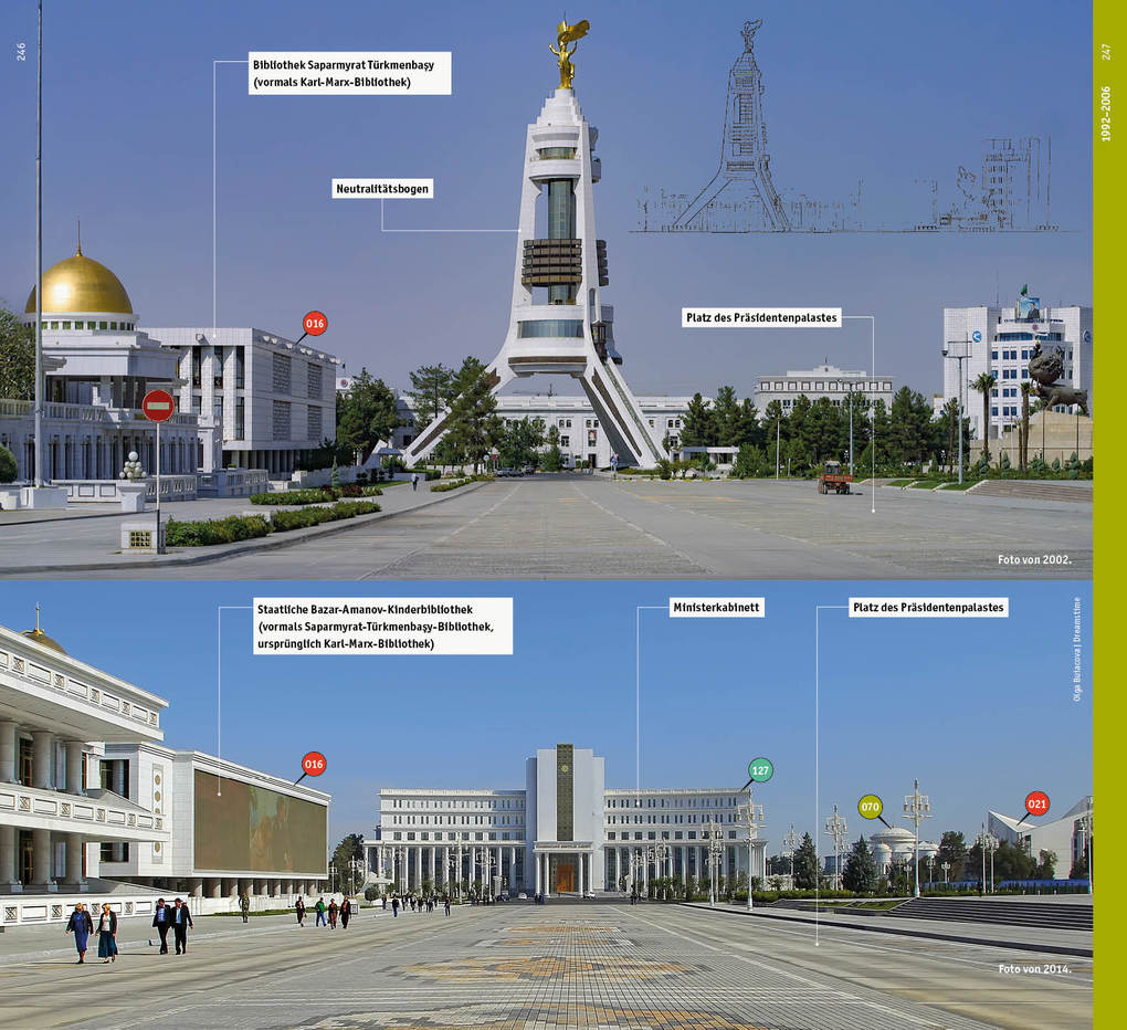Weitere Ansicht: Turkmenistan. Architekturführer