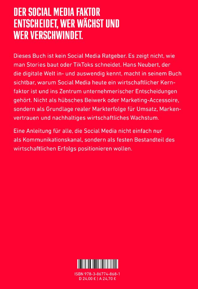 Weitere Ansicht: Der Social Media Faktor | Hans Neubert