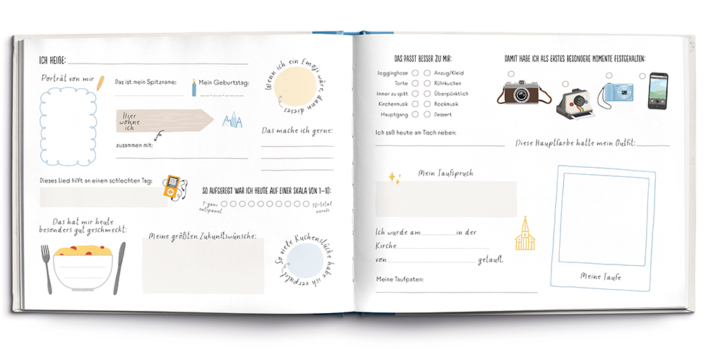 Weitere Ansicht: Meine Konfirmation in einem Buch | Annika Mengel