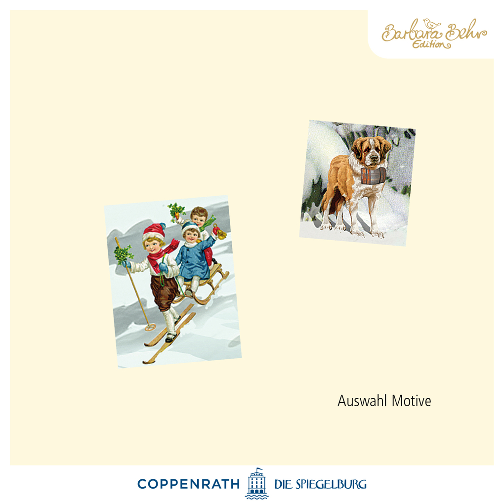 Weitere Ansicht: Wand-Adventskalender - Fröhliche Skifreizeit in den Bergen