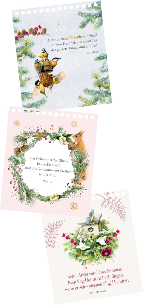 Weitere Ansicht: Tisch-Adventskalender - Zeit für Glück