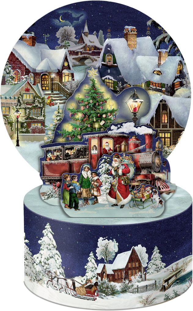 Weitere Ansicht: Mini-Adventskalender - Adventszauber (Pop-up)