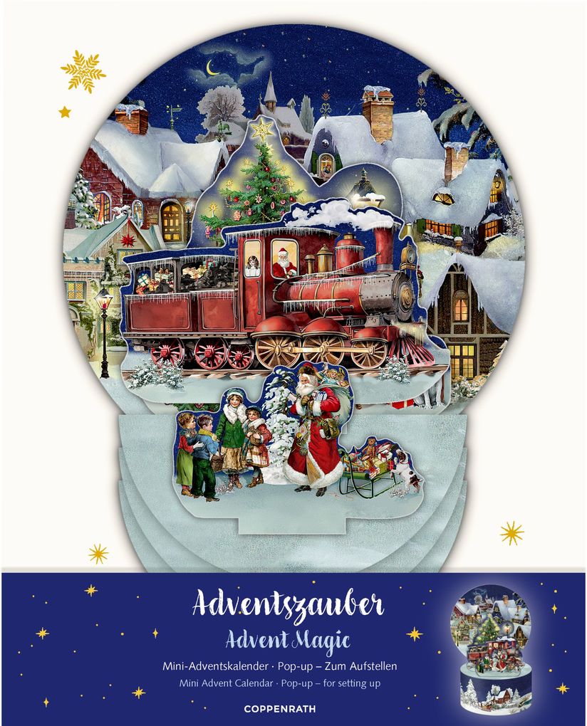 Weitere Ansicht: Mini-Adventskalender - Adventszauber (Pop-up)