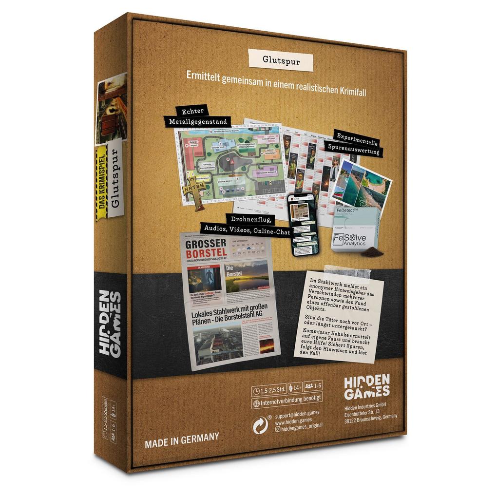 Weitere Ansicht: Hidden Games Tatort: Glutspur