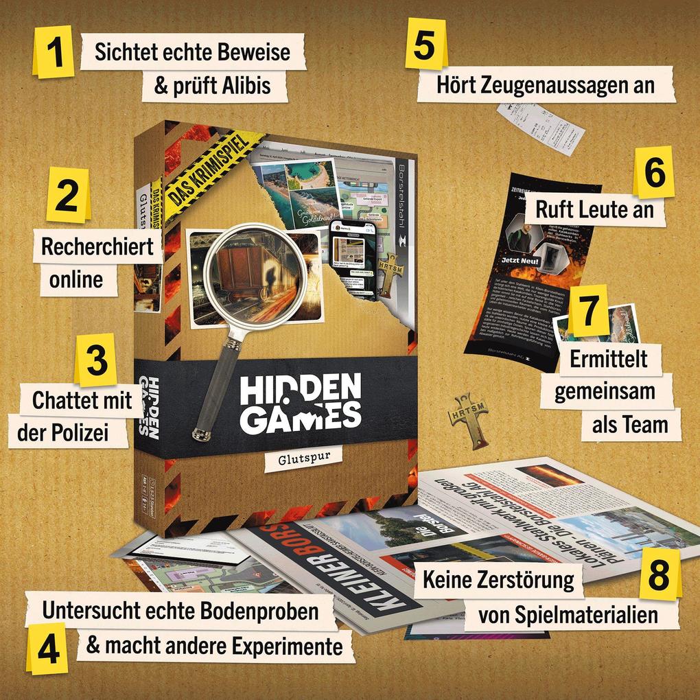 Weitere Ansicht: Hidden Games Tatort: Glutspur