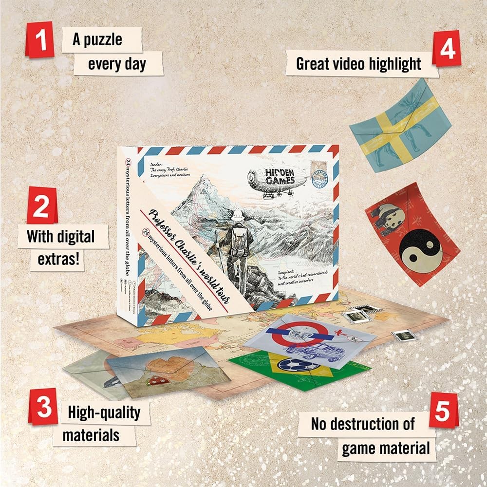 Weitere Ansicht: Hidden Games: Professor Charlies world tour ( englisch)