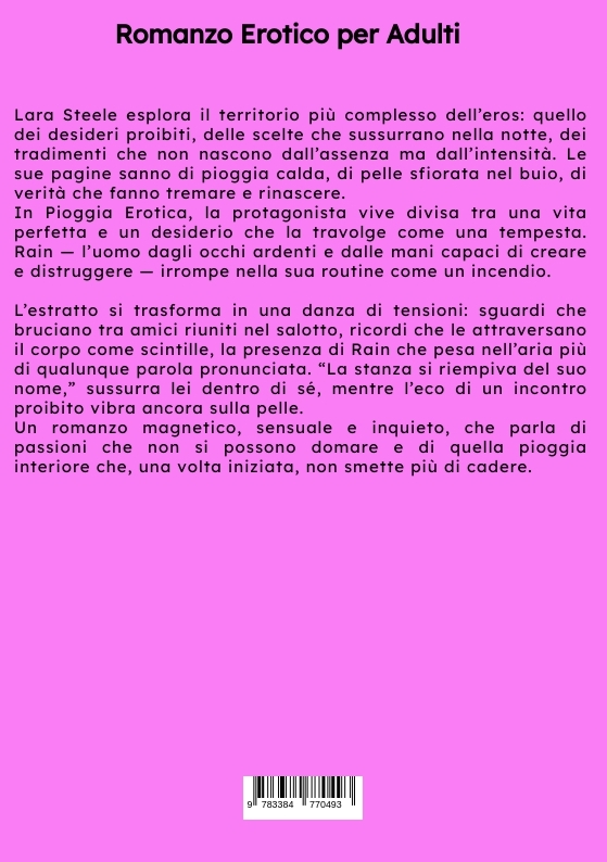 Weitere Ansicht: Pioggia Erotica | Lara Steele