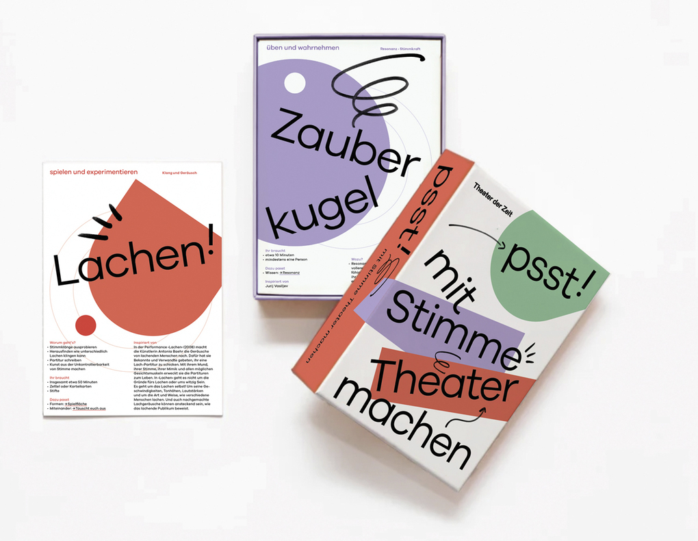 Weitere Ansicht: PSST! Mit Stimme Theater machen | Marit Fiedler, Caroline Intrup, Isabelle Zinsmaier, Matthias Dreyer