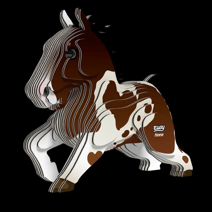 Weitere Ansicht: EUGY - 3D Bastelset Pferd