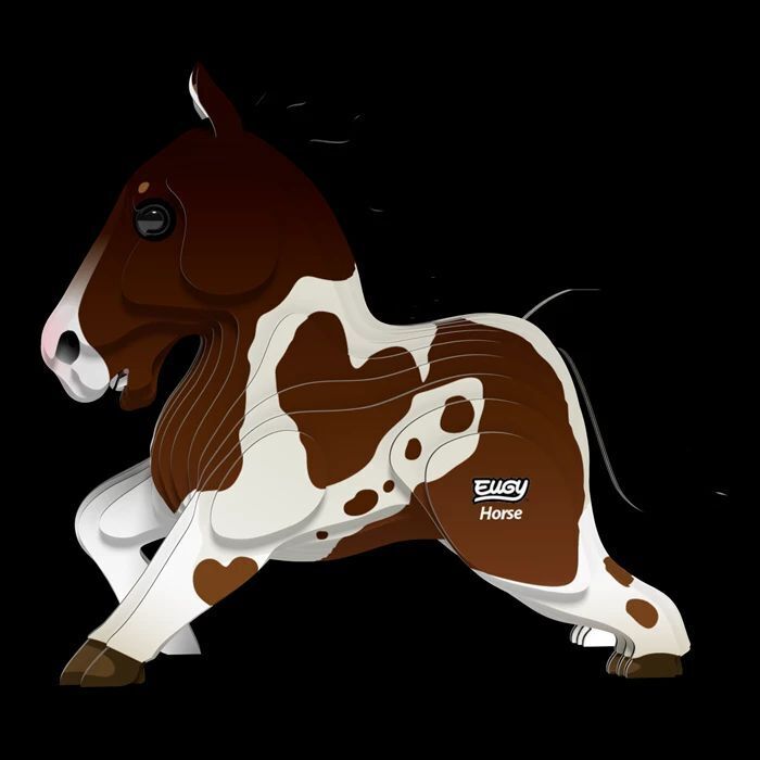 Weitere Ansicht: EUGY - 3D Bastelset Pferd