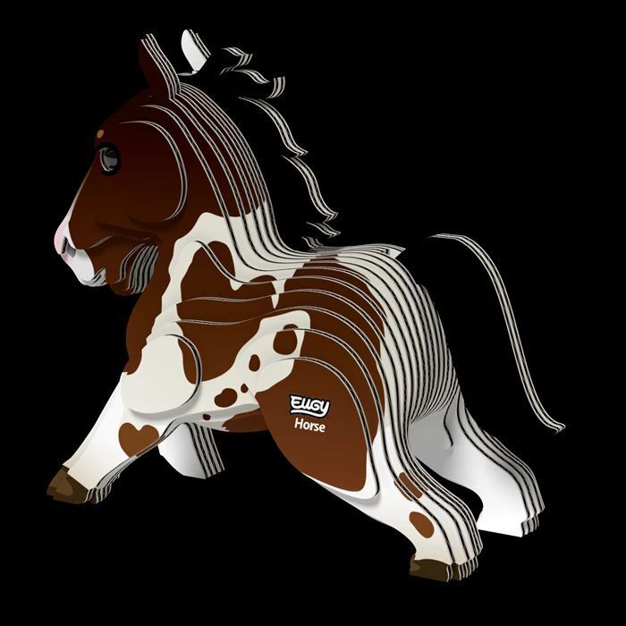 Weitere Ansicht: EUGY - 3D Bastelset Pferd