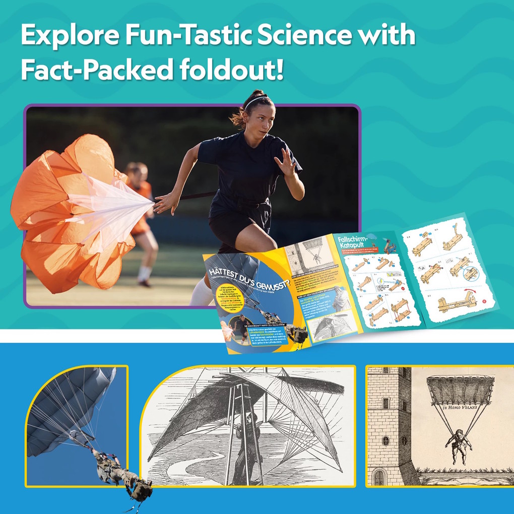 Weitere Ansicht: CubicFun - National Geographic MINT Fallschirm-Katapult