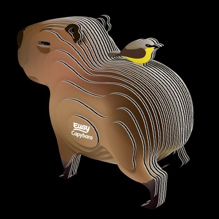 Weitere Ansicht: EUGY - 3D Bastelset Wasserschwein