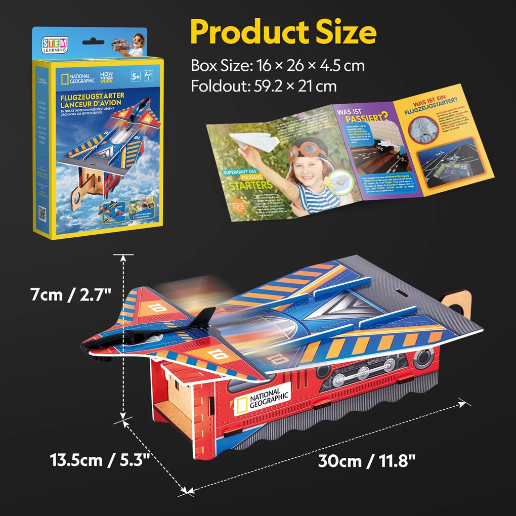 Weitere Ansicht: CubicFun - National Geographic MINT Flugzeugstarter