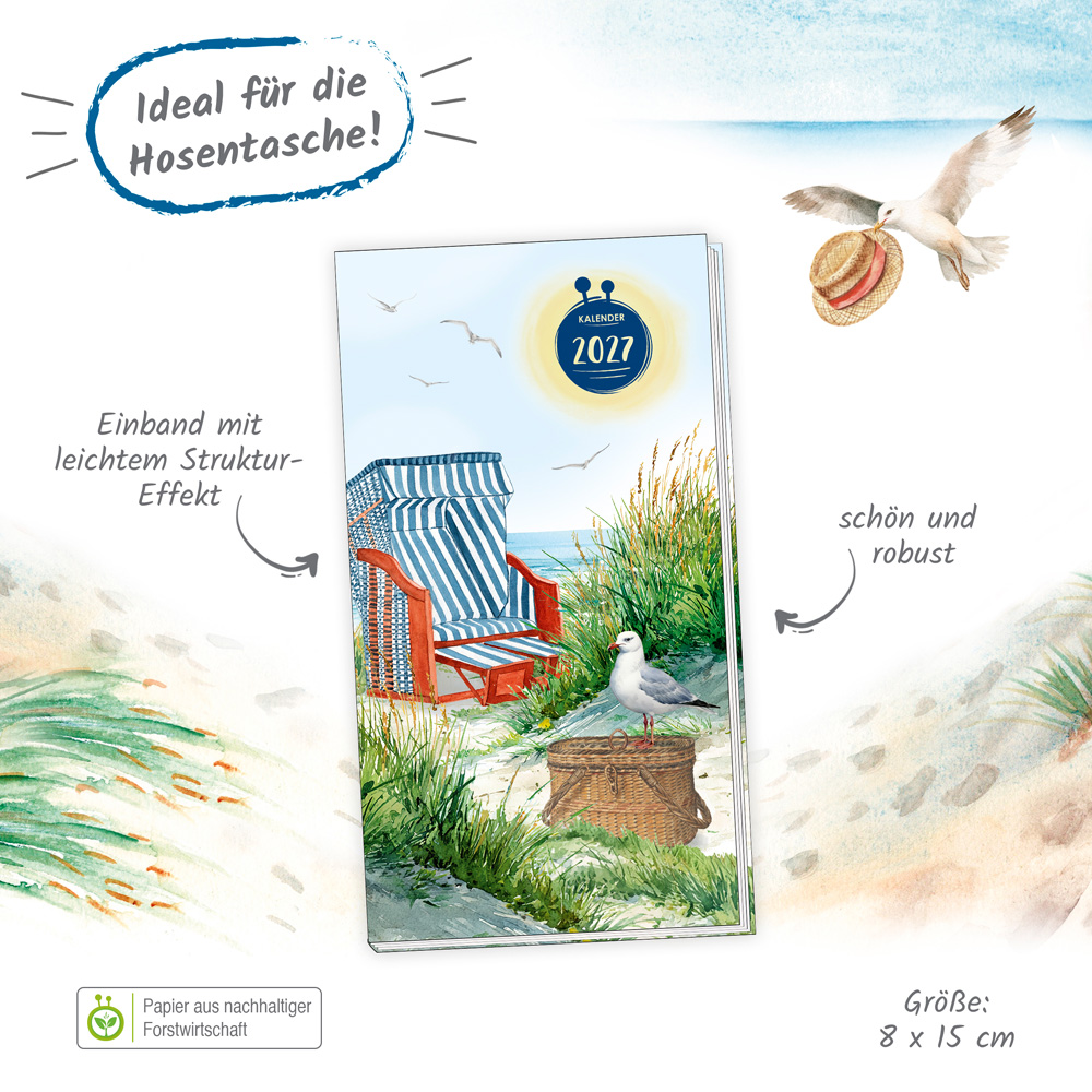 Weitere Ansicht: TRÖTSCH - Taschenterminer Maritim 2027