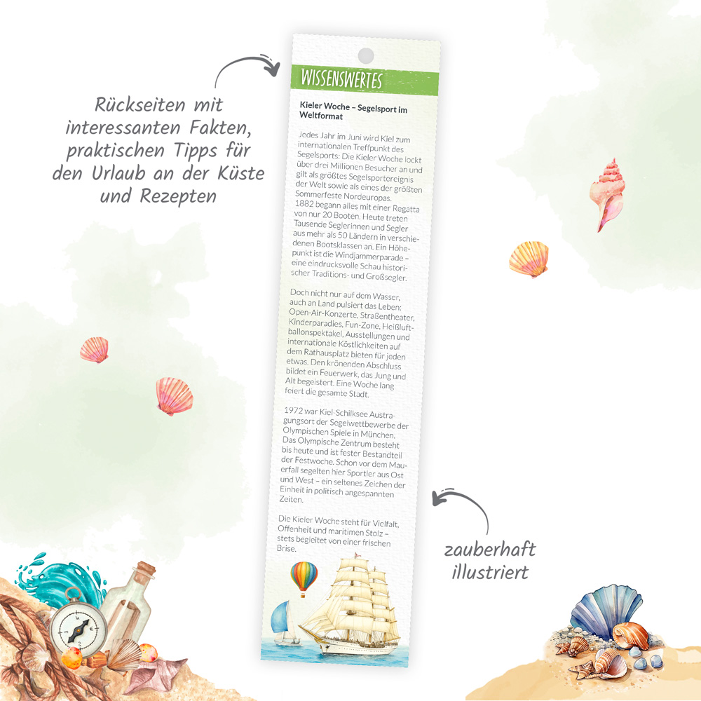 Weitere Ansicht: TRÖTSCH - Streifenkalender Mini Küstenliebe 2027