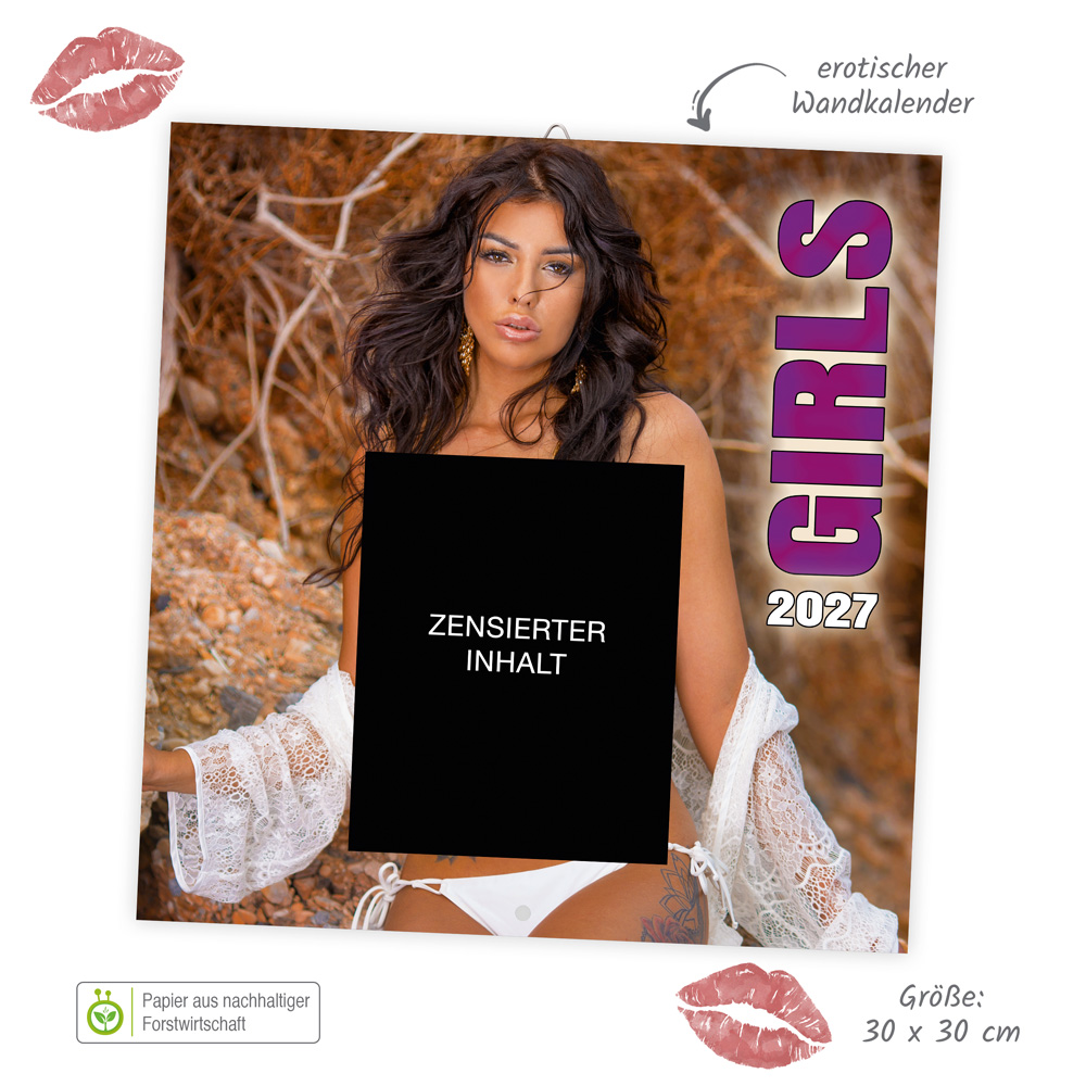 Weitere Ansicht: TRÖTSCH - Erotikkalender Broschurkalender Girls 2027
