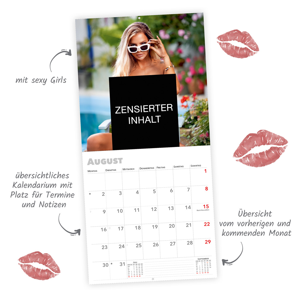 Weitere Ansicht: TRÖTSCH - Erotikkalender Broschurkalender Girls 2027