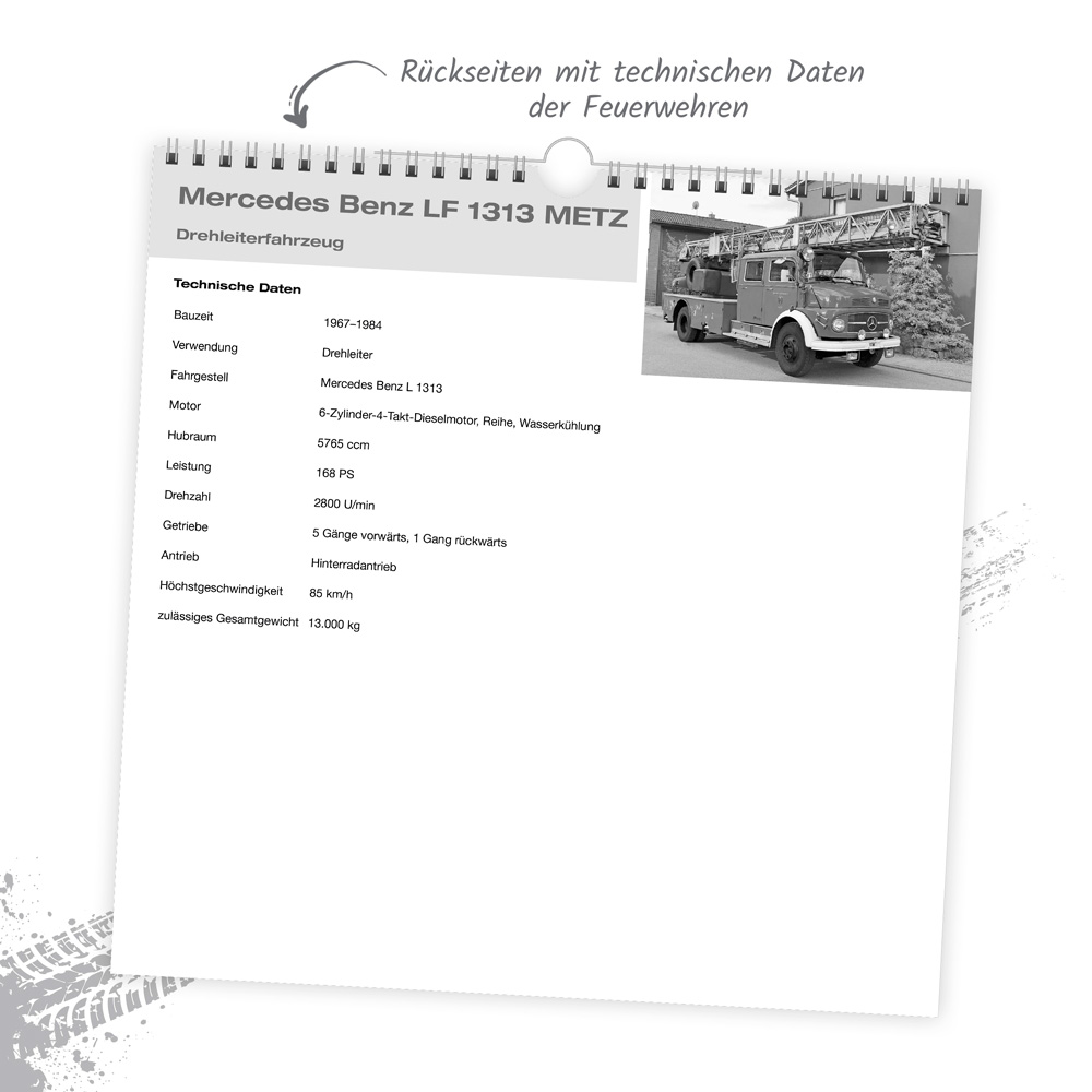 Weitere Ansicht: TRÖTSCH - Technikkalender Feuerwehren 2027