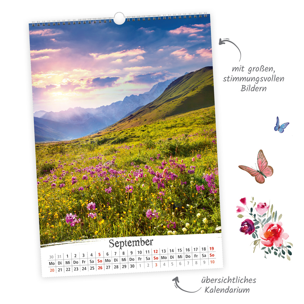 Weitere Ansicht: TRÖTSCH - Großbildkalender Berglust 2027