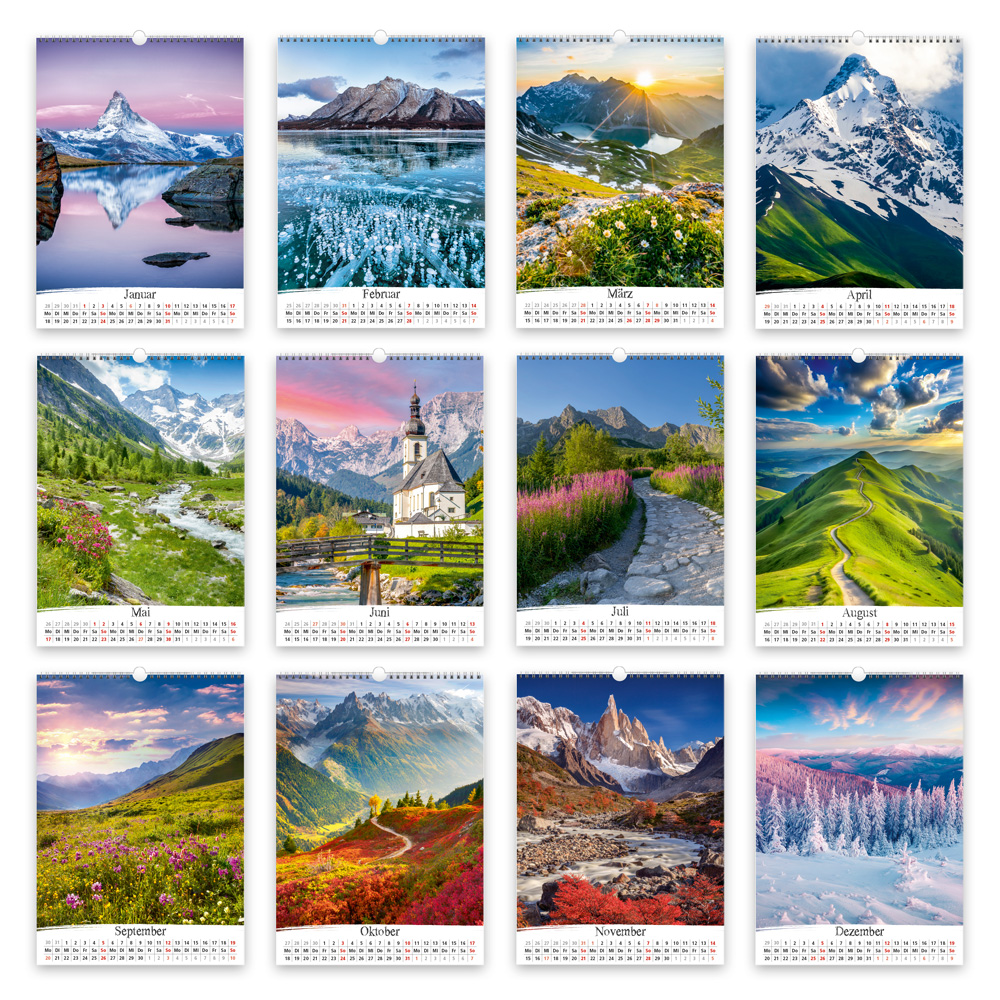 Weitere Ansicht: TRÖTSCH - Großbildkalender Berglust 2027