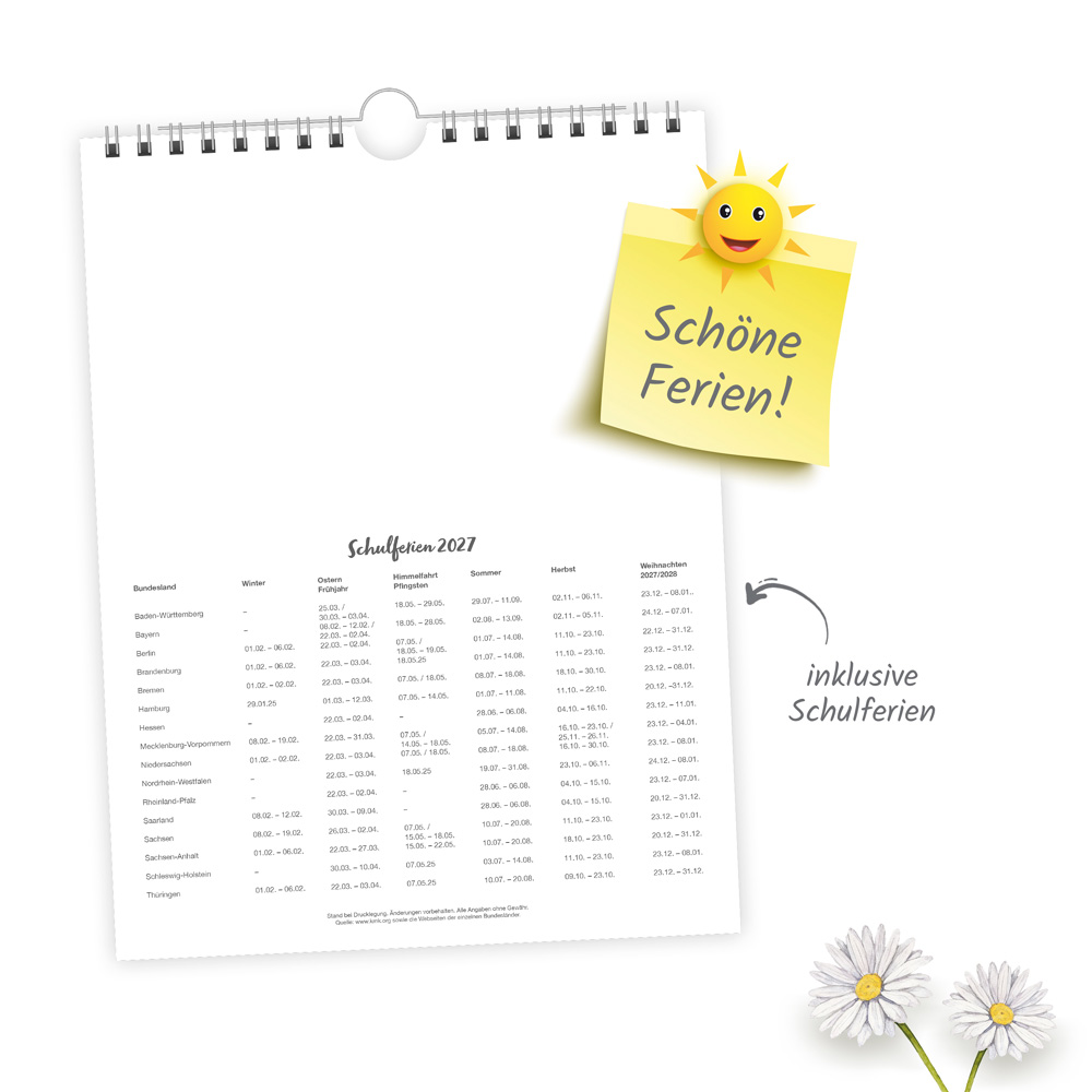 Weitere Ansicht: TRÖTSCH - Wochenkalender zum Hängen Landliebe 2027