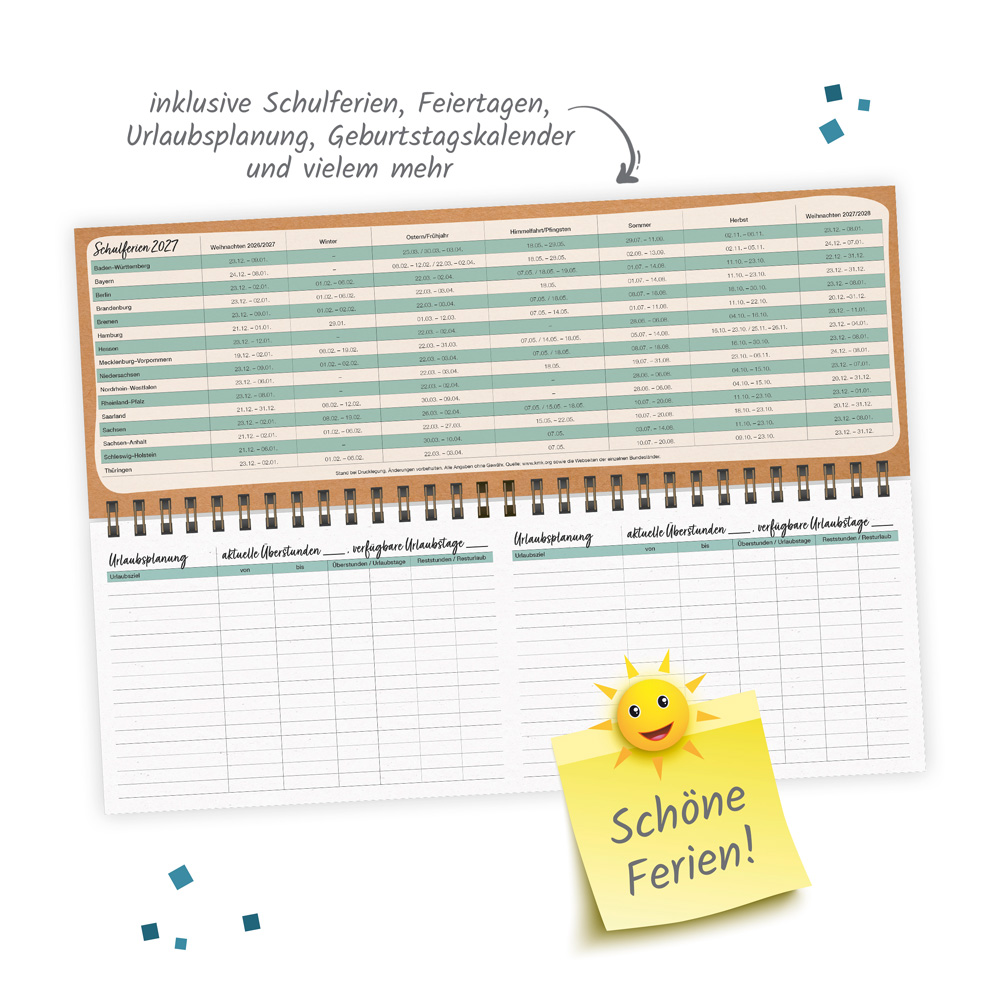 Weitere Ansicht: TRÖTSCH - Wochentischkalender Natur 2027