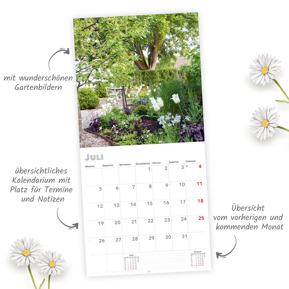 Weitere Ansicht: TRÖTSCH - Broschürenkalender Gartenträume 2027