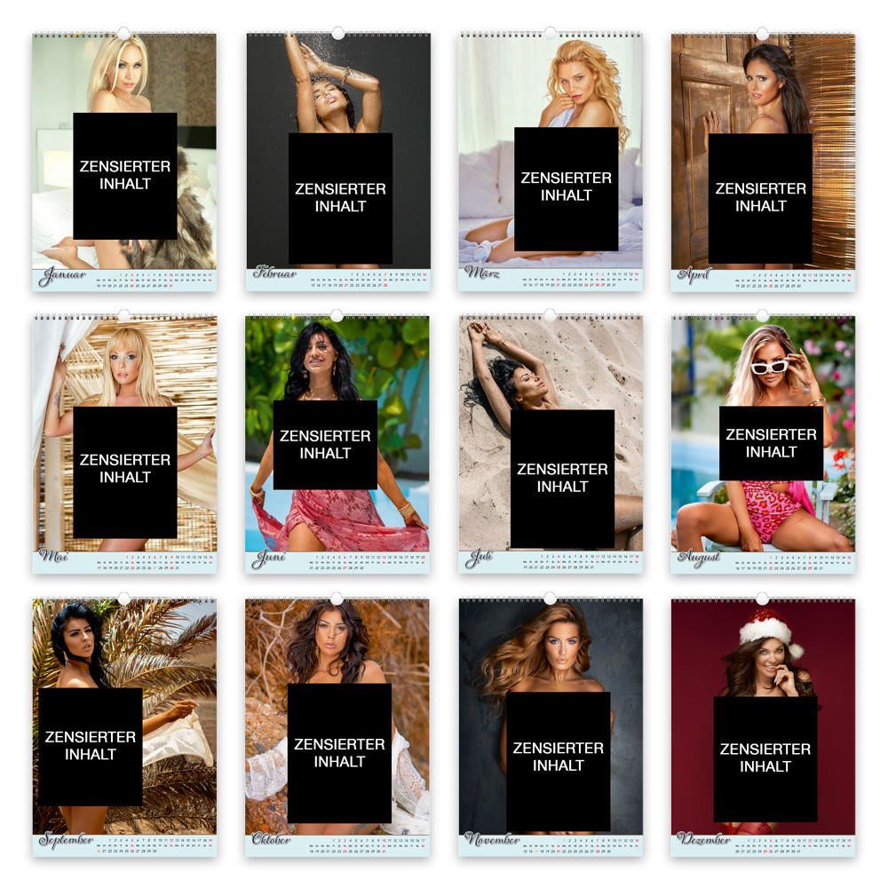 Weitere Ansicht: TRÖTSCH - Erotikkalender Dreamgirls 2027