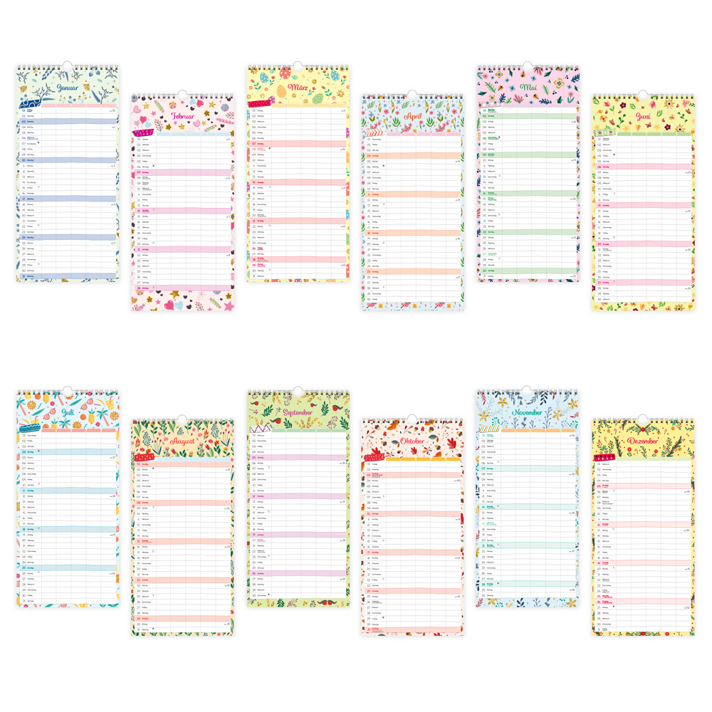 Weitere Ansicht: TRÖTSCH - Familienkalender Familienterminer 2027