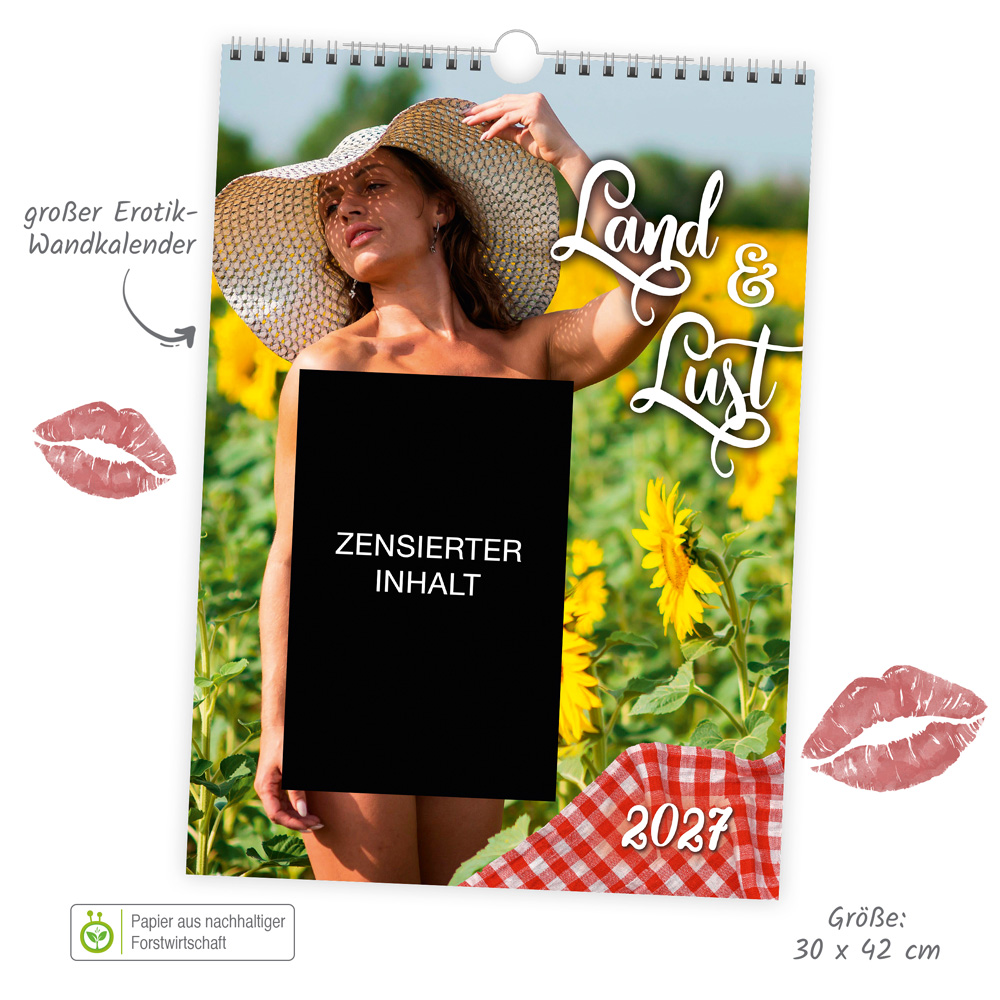Weitere Ansicht: TRÖTSCH - Erotikkalender Land & Lust 2027