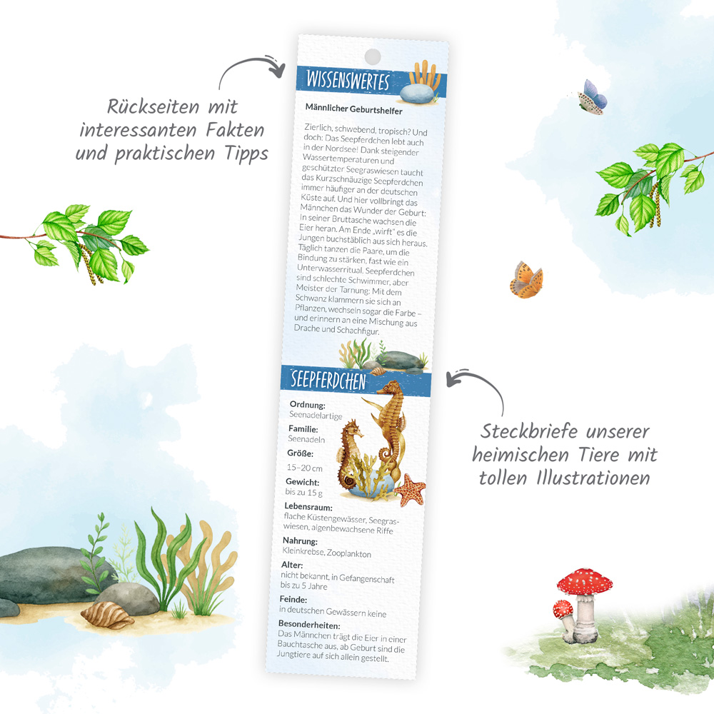 Weitere Ansicht: TRÖTSCH - Streifenkalender Mini Heimische Tierwelt 2027