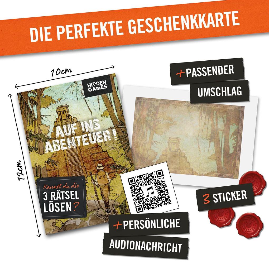 Weitere Ansicht: Hidden Games: Die Schatzsuche Rätselkarte