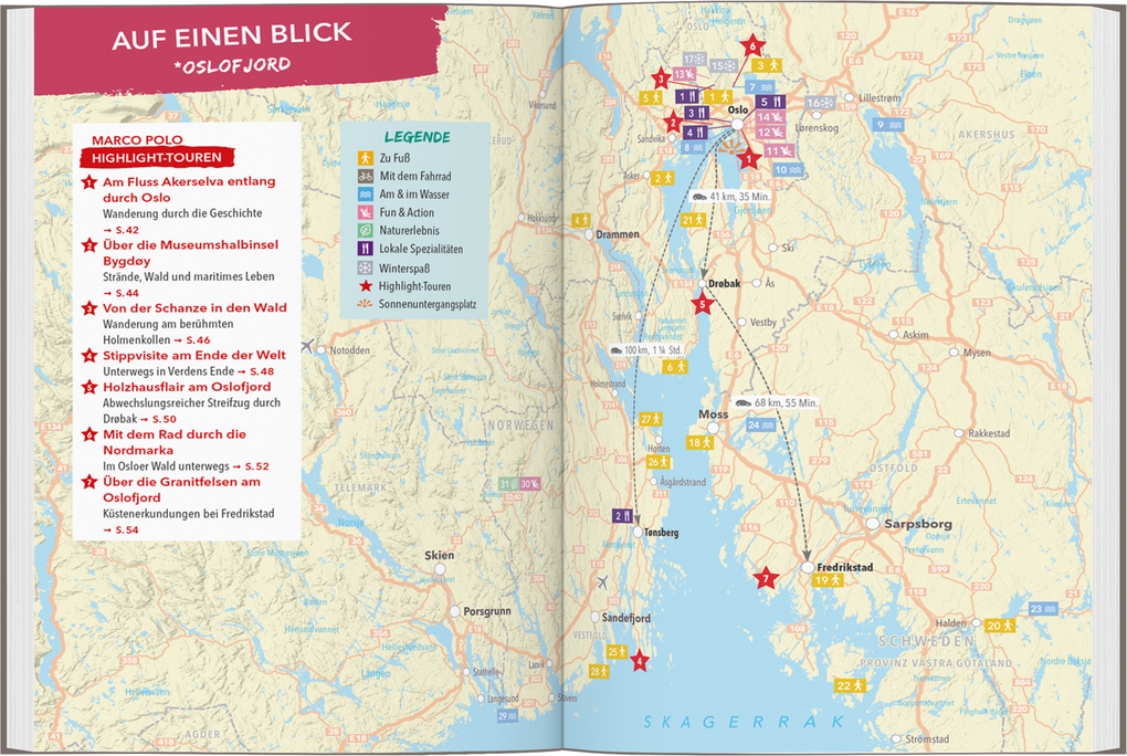 Weitere Ansicht: MARCO POLO OUTDOOR GUIDE Reiseführer Südnorwegen | Martin Schmidt