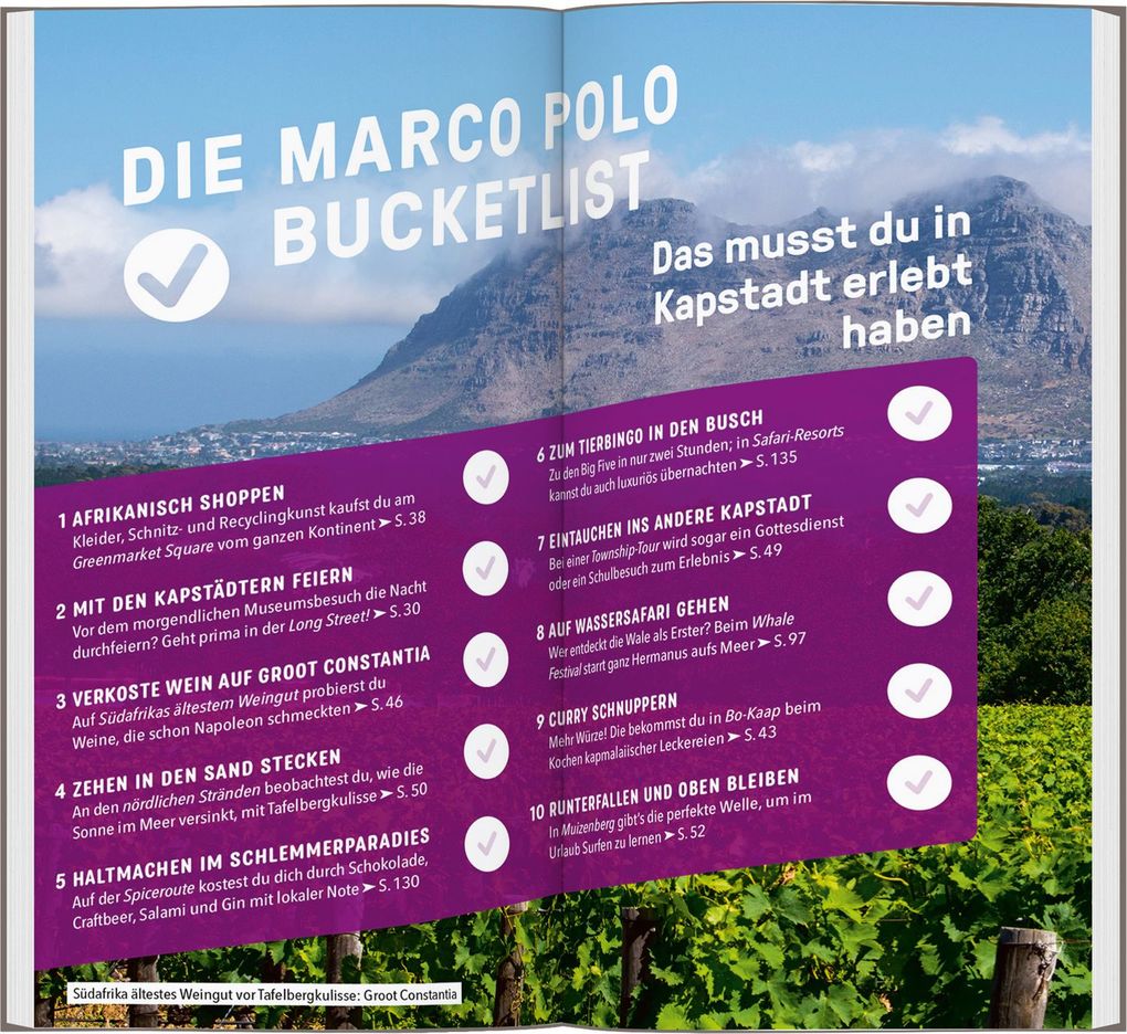 Weitere Ansicht: MARCO POLO Reiseführer Kapstadt, Winelands, Garden Route | Kai Schächtele, Anja Jeschonneck, Markus Schönherr