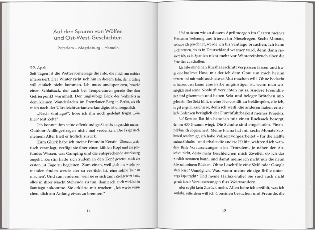 Weitere Ansicht: Nach Santiago wollte ich nie | Cornelia Koch