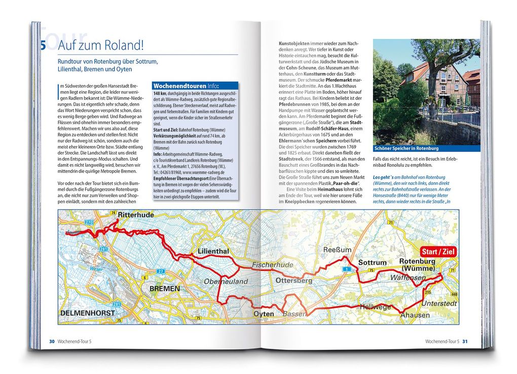 Weitere Ansicht: BVA Die 44 schönsten Wochenend-Radtouren in Deutschland