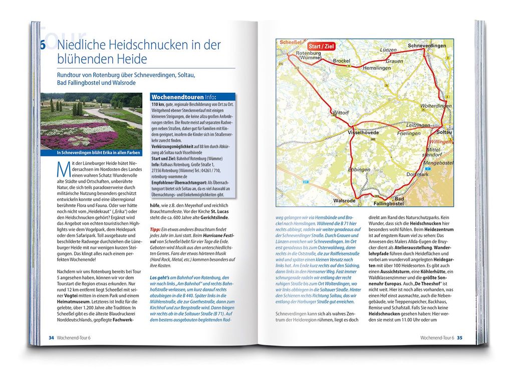 Weitere Ansicht: BVA Die 44 schönsten Wochenend-Radtouren in Deutschland