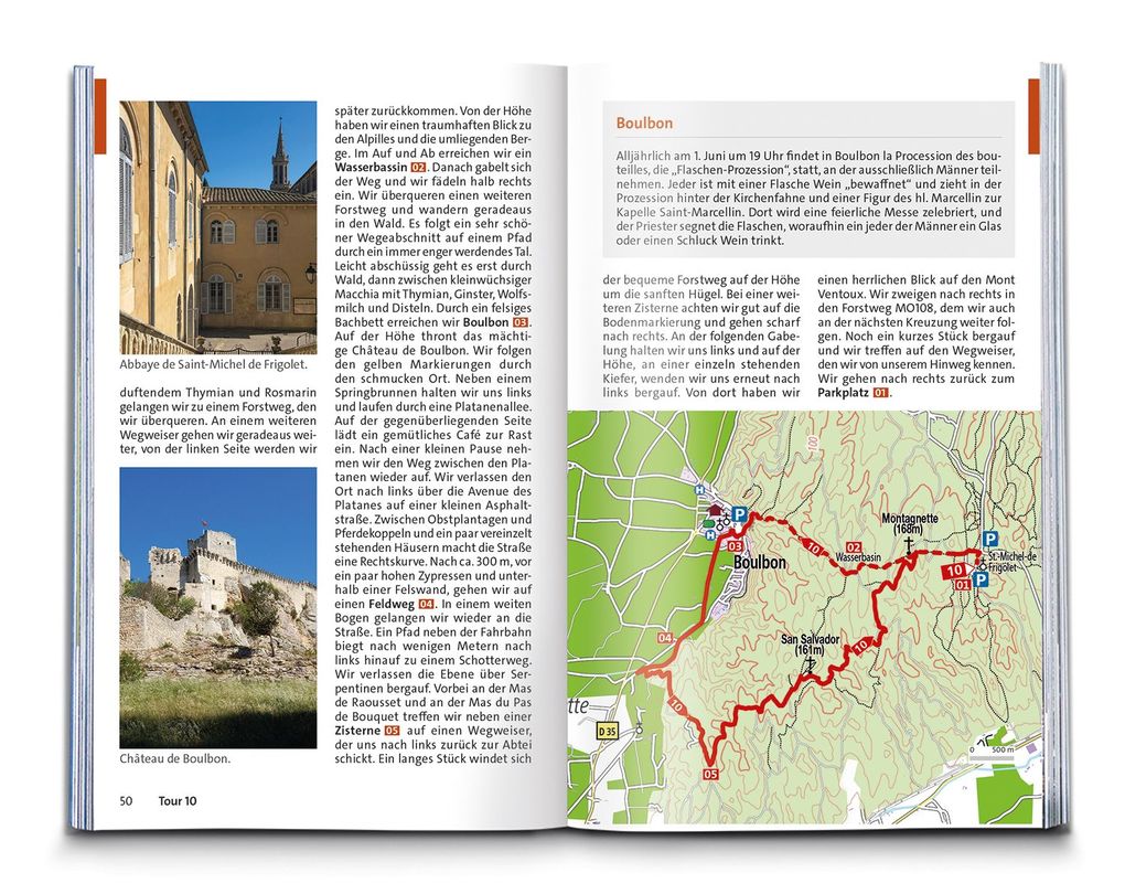 Weitere Ansicht: KOMPASS Wanderführer Provence, 55 Touren mit Extra-Tourenkarte | Astrid Sturm