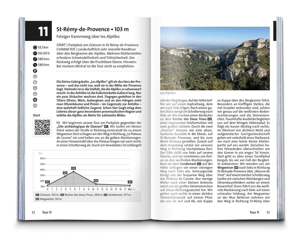 Weitere Ansicht: KOMPASS Wanderführer Provence, 55 Touren mit Extra-Tourenkarte | Astrid Sturm
